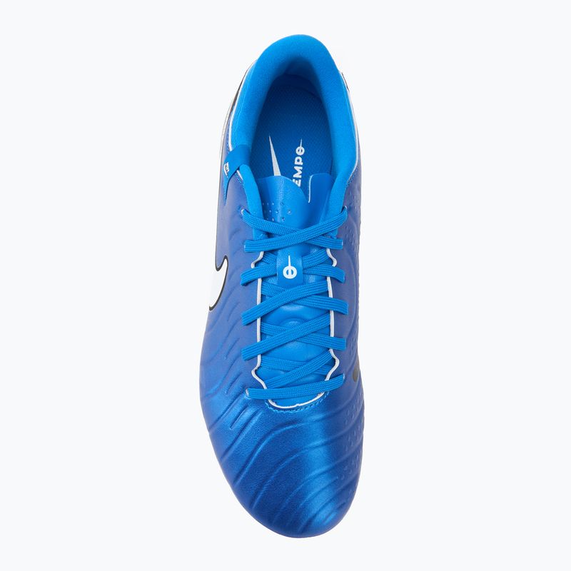 Încălțăminte de fotbal pentru bărbați Nike Tiempo Legend 10 Academy FG/MG soar/white 5