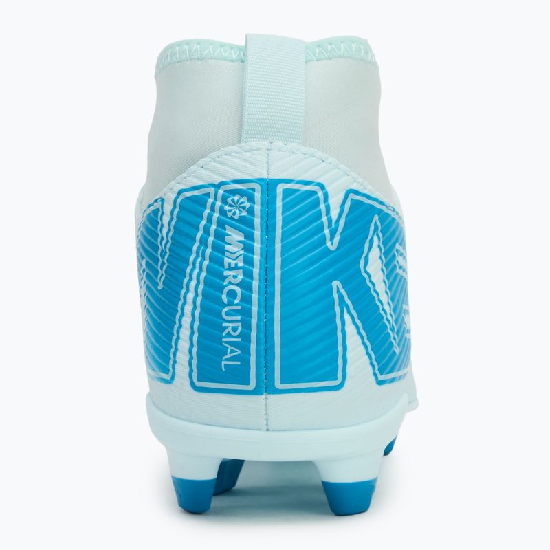 Încălțăminte de fotbal pentru copii Nike Mercurial Superfly 10 Club FG/MG glacier blue/blue orbit 6