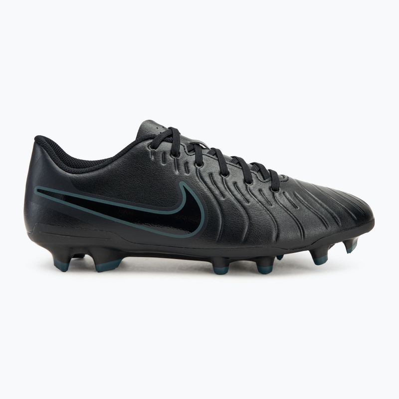Încălțăminte de fotbal pentru bărbați Nike Tiempo Legend 10 Club FG/MG black/deep jungle/black 2