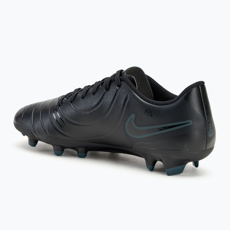 Încălțăminte de fotbal pentru bărbați Nike Tiempo Legend 10 Club FG/MG black/deep jungle/black 3