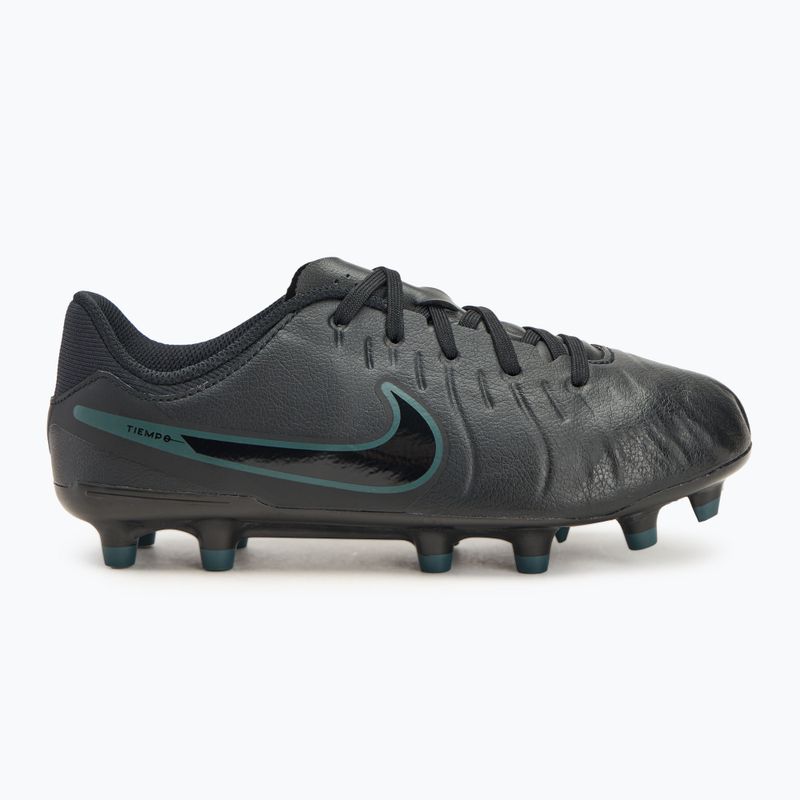 Încălțăminte de fotbal pentru copii Nike Tiempo Legend 10 Academy FG/MG black/deep jungle/black 2