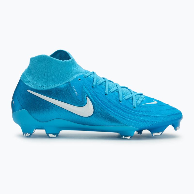 Încălțăminte de fotbal pentru bărbați  Nike Phantom Luna II Pro FG blue fury / white 2