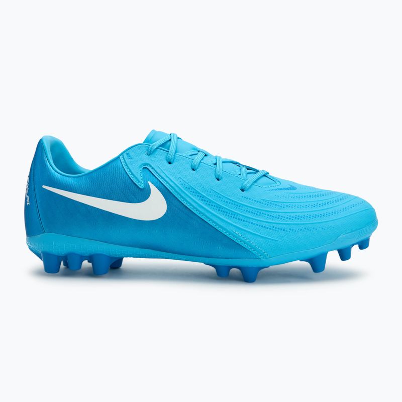 Încălțăminte de fotbal pentru bărbați  Nike Phantom GX 2 Academy AG blue fury / white 2