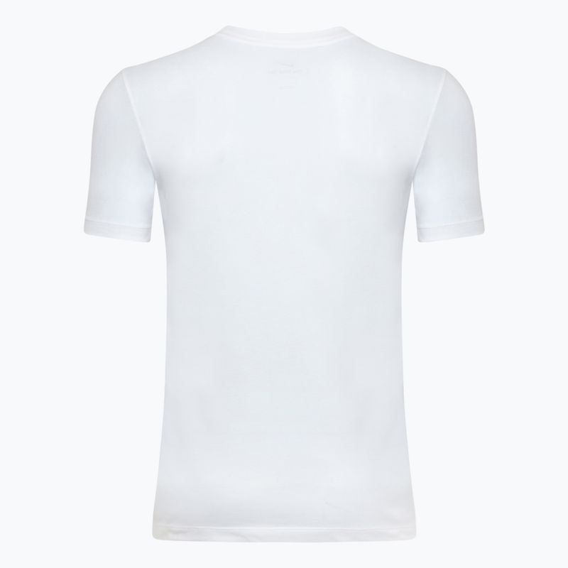 Tricou de antrenament pentru bărbați Nike Dri-Fit Fitness white 2