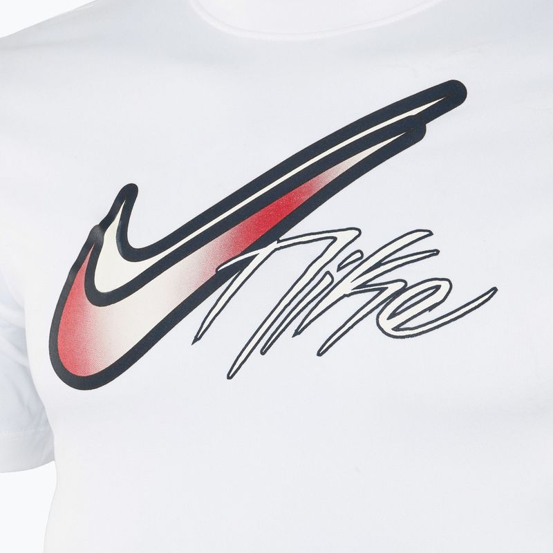 Tricou de baschet pentru bărbați Nike Dri-Fit Basketball white 3