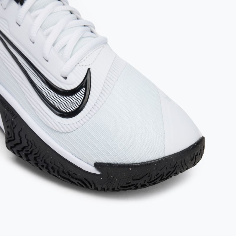 Încălțăminte de baschet pentru bărbați Nike Precision 7 white/black 7