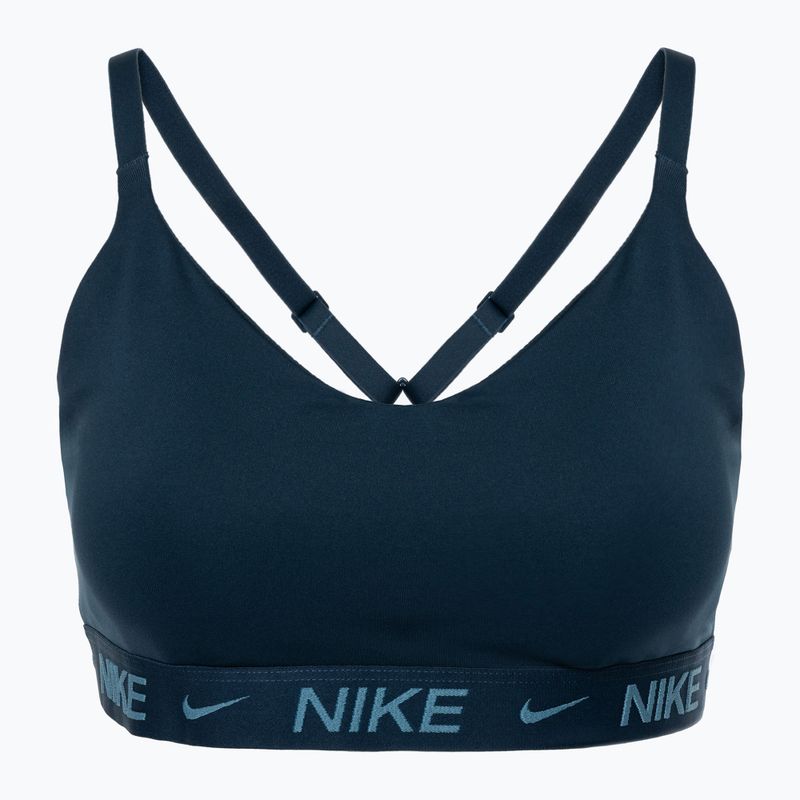 Sutien de antrenament Nike Dri-Fit Indy Light Support armoury navy