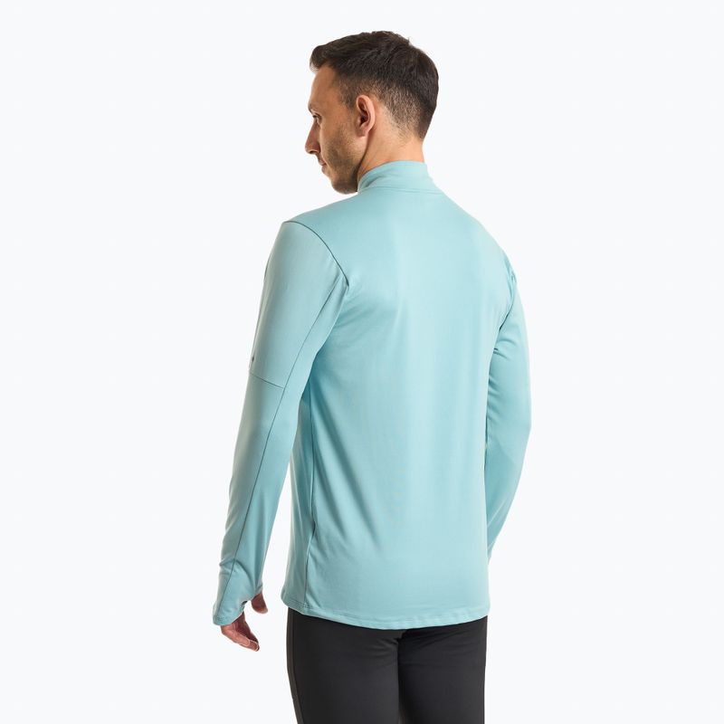 Longsleeve de alergare pentru bărbați Nike Dri-FIT Element 1/2-Zip denim turquoise 2