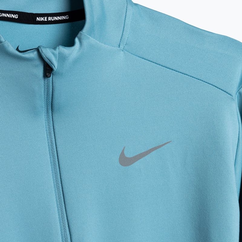 Longsleeve de alergare pentru bărbați Nike Dri-FIT Element 1/2-Zip denim turquoise 9