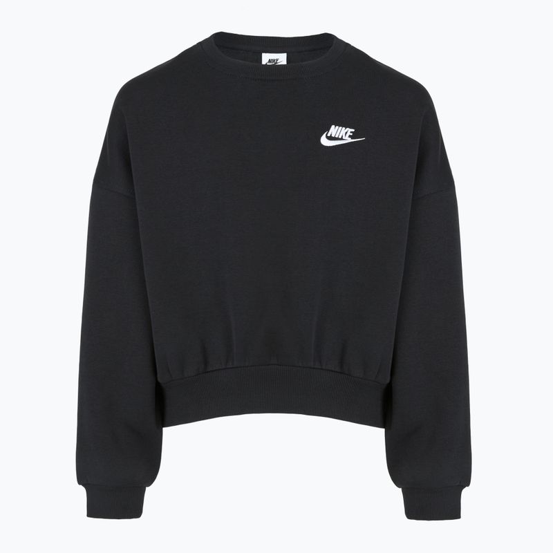 Hanorac pentru copii Nike Sportswear Club Fleece black/white 5