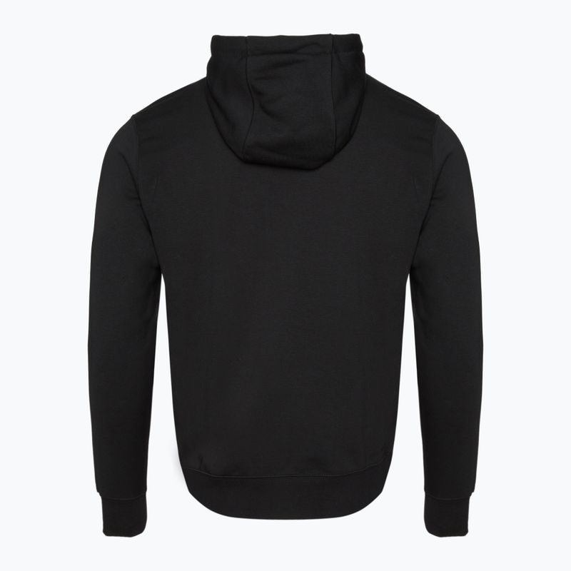 Bluză de trekking pentru bărbați Nike Swoosh Dri-Fit Fitness Hoodie black/black/white 2