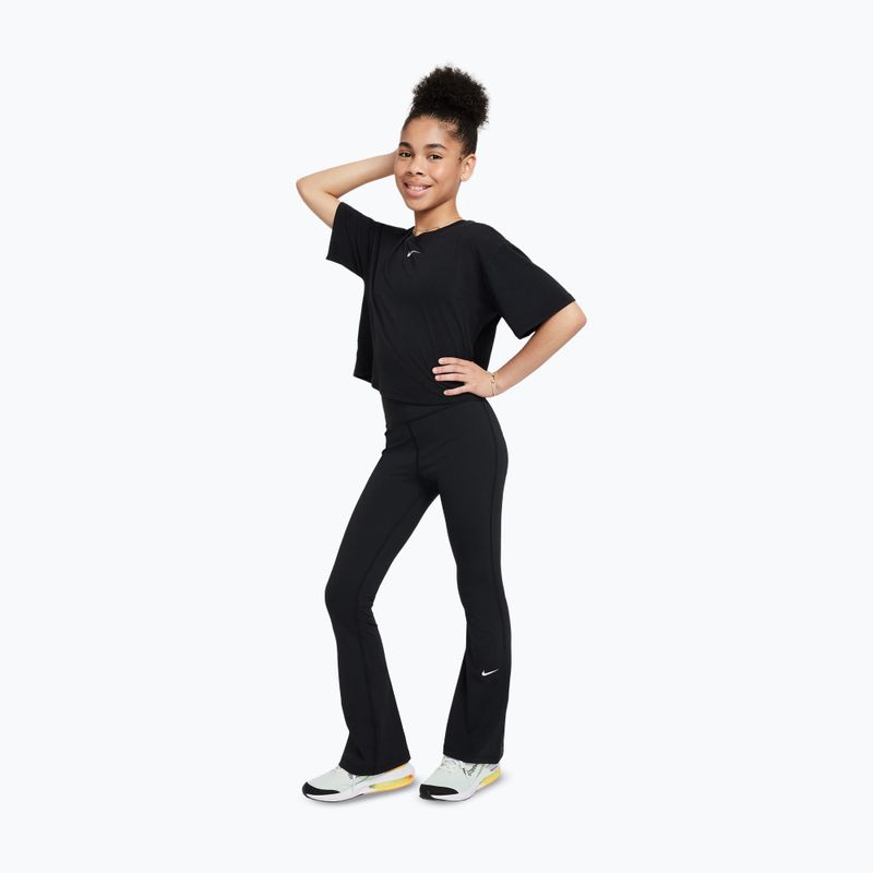 Pantaloni pentru copii Nike One black/white 2