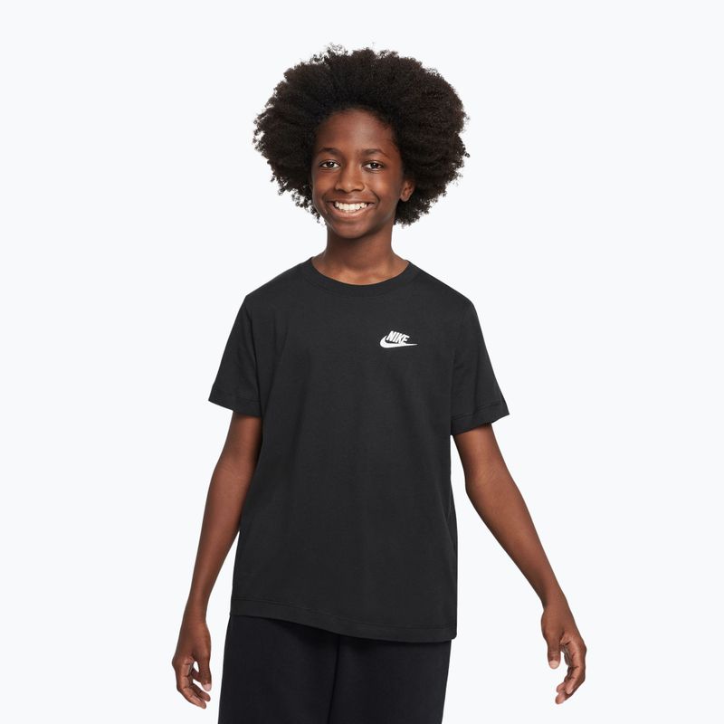 Tricou pentru copii Nike Sportswear black 5
