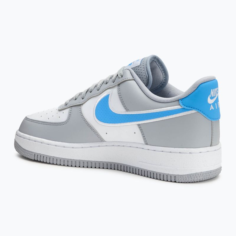 Încălțăminte pentru bărbați Nike Air Force 1 '07 Next Nature wolf grey / white / university bluebi 3