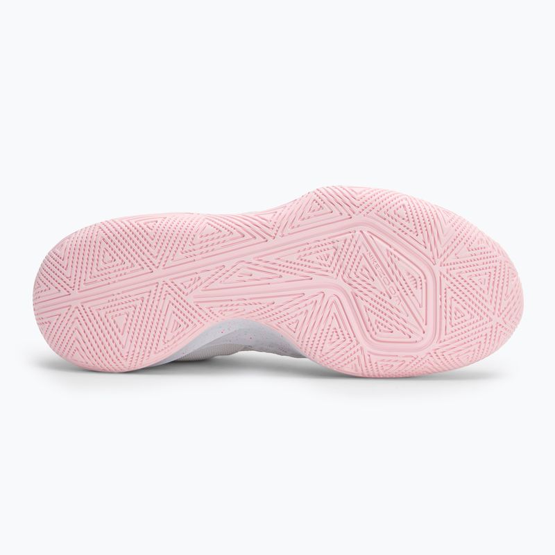Pantofi de volei Nike Zoom Hyperspeed Court SE alb/spumă mentă/gri/cenușă violet/spumă roz 4