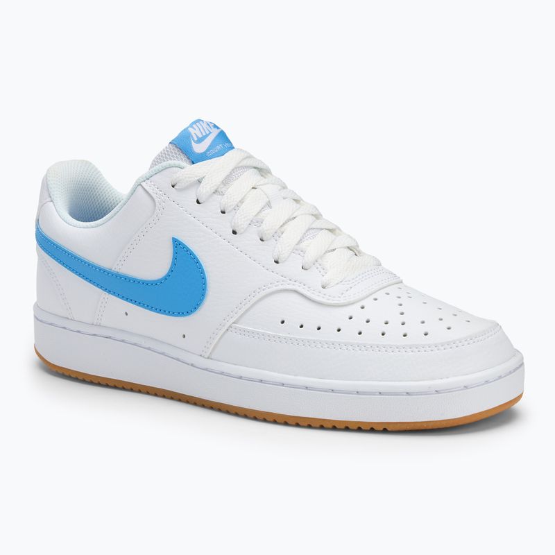 Încălțăminte pentru bărbați Nike Court Vision Low white/gum yellow/university blue