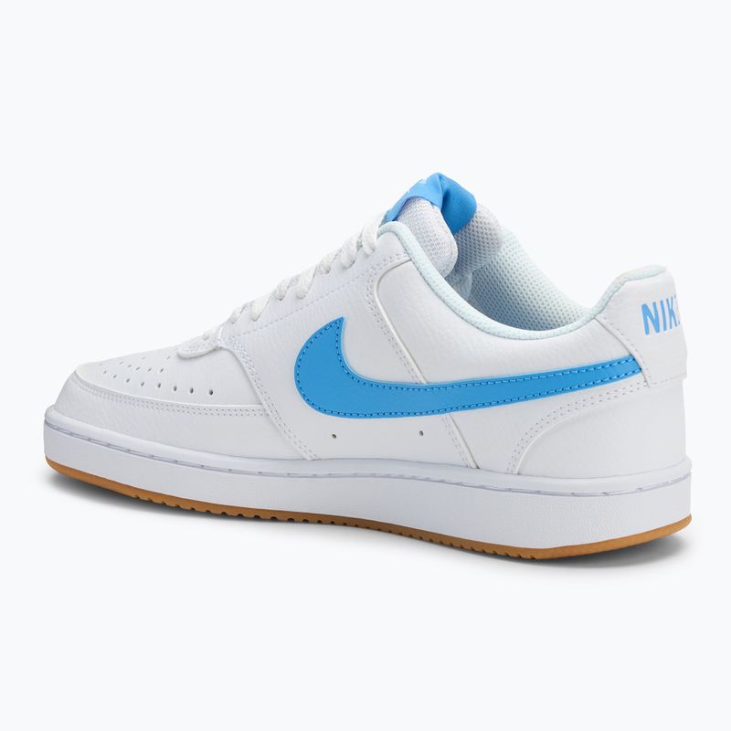 Încălțăminte pentru bărbați Nike Court Vision Low white/gum yellow/university blue 3