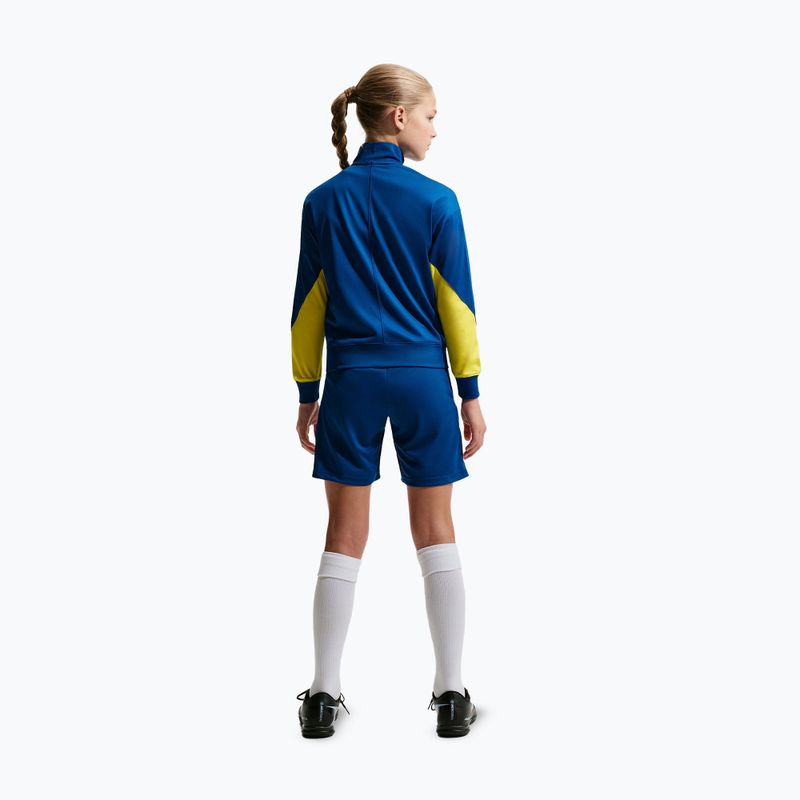 Pantaloni scurți de fotbal pentru copii Nike FC Barcelona Strike SE Jr gym blue/opti yellow/opti yellow 4