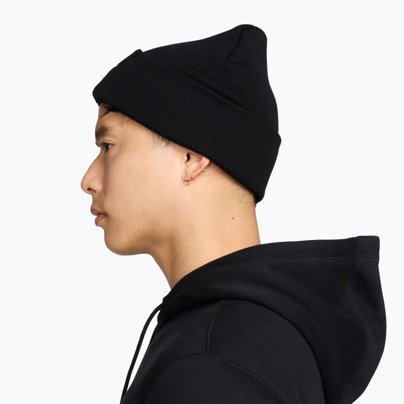 Căciulă de iarnă Nike Peak Swoosh Beanie black/white 3