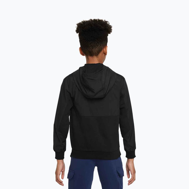Hanorac pentru copii Nike Sportswear City Utility EasyOn black/black 9