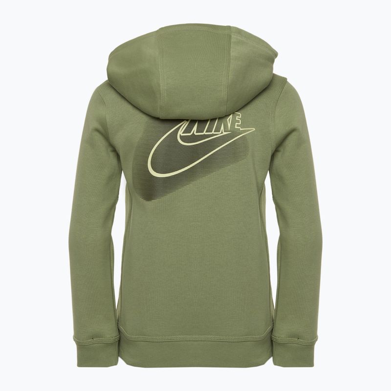 Tricou pentru copii Nike Sportswear Standard Issue verde petrol 2