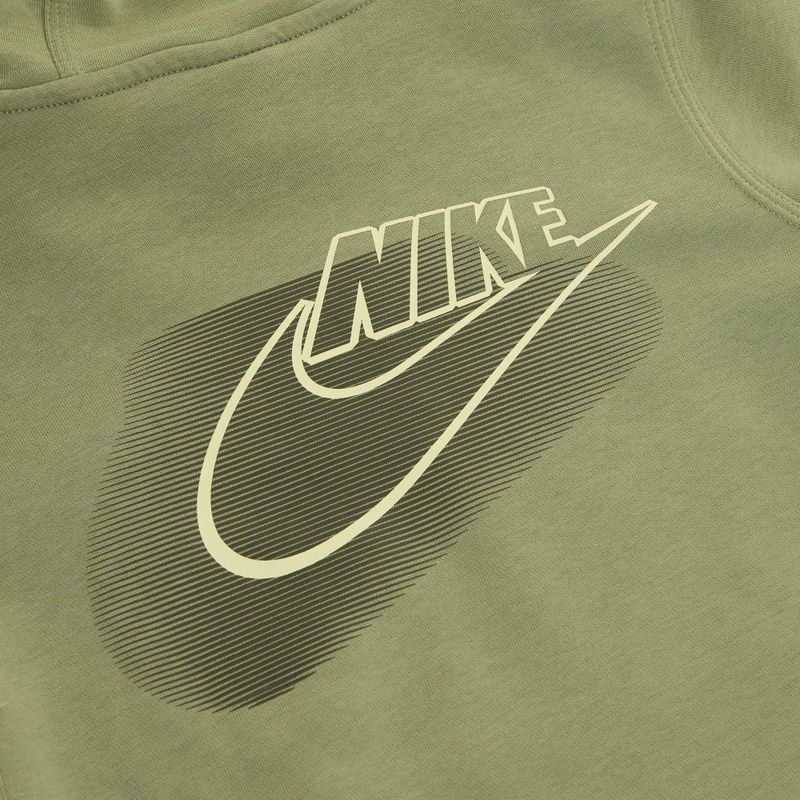 Tricou pentru copii Nike Sportswear Standard Issue verde petrol 4