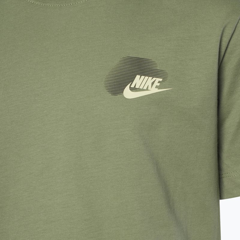 Tricou pentru copii Nike Sportstwear Standard Issue oil green 3