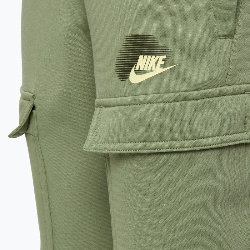 Pantaloni pentru copii Nike Sportswear Standard Issue Cargo oil green 3