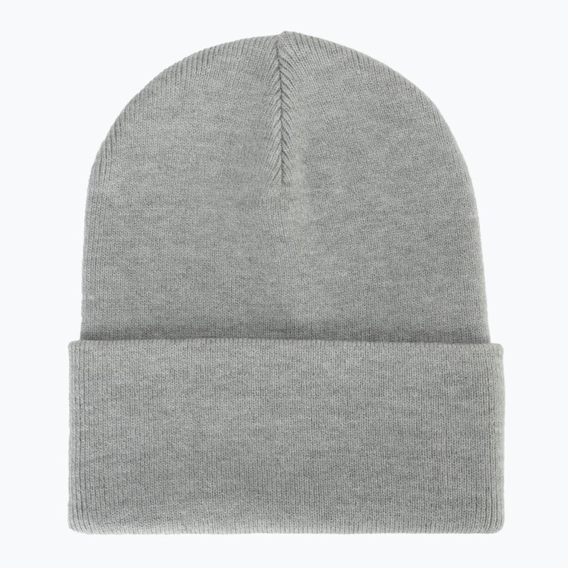 Căciulă de iarnă Nike Peak Swoosh Beanie dark grey heather/white 2