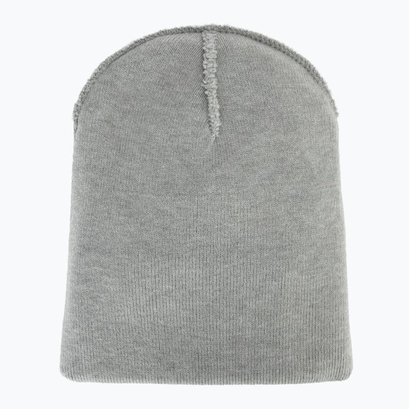 Căciulă de iarnă Nike Peak Swoosh Beanie dark grey heather/white 4