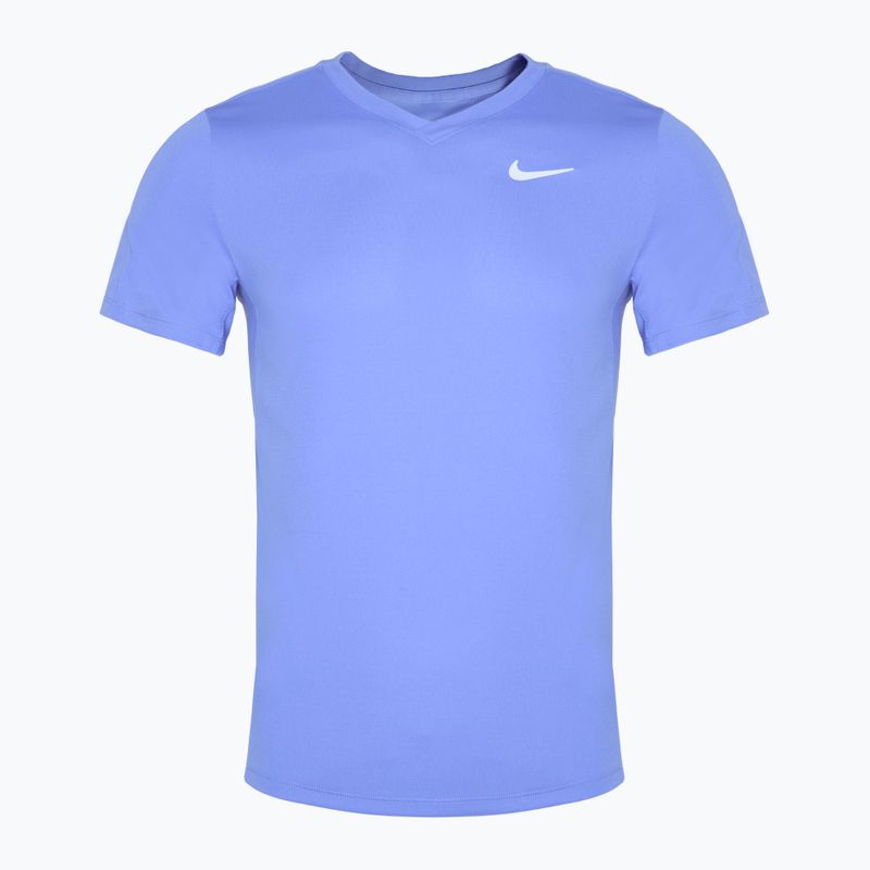 Tricou de tenis pentru bărbați Nike Court Dri-FIT Victory royal pulse / white