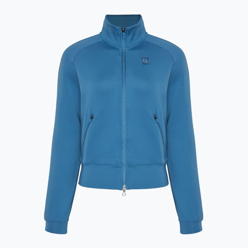 Bluză de tenis pentru femei Nike Court Dri-Fit Heritage FZ aegean storm / aegean storm