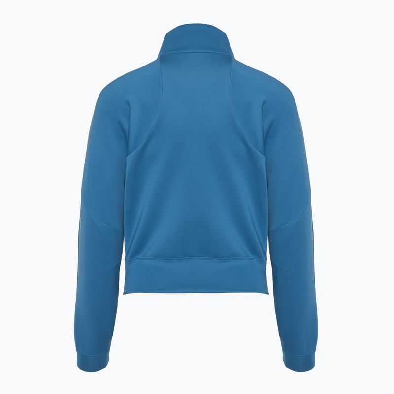Bluză de tenis pentru femei Nike Court Dri-Fit Heritage FZ aegean storm / aegean storm 2