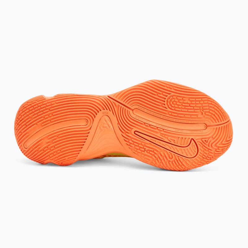 Încălțăminte de baschet Nike Giannis Immortality 4 cyber / sundial /lightning / bright mandarin 4