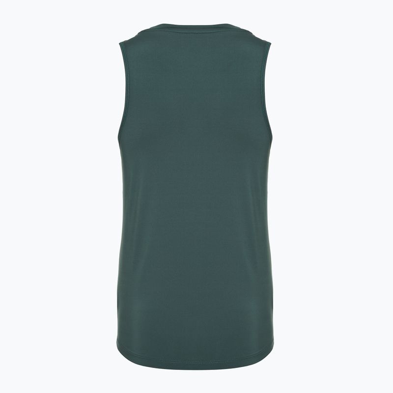 Tank top de antrenament pentru femei Nike One Classic Dri-Fit lvintage green / black 2