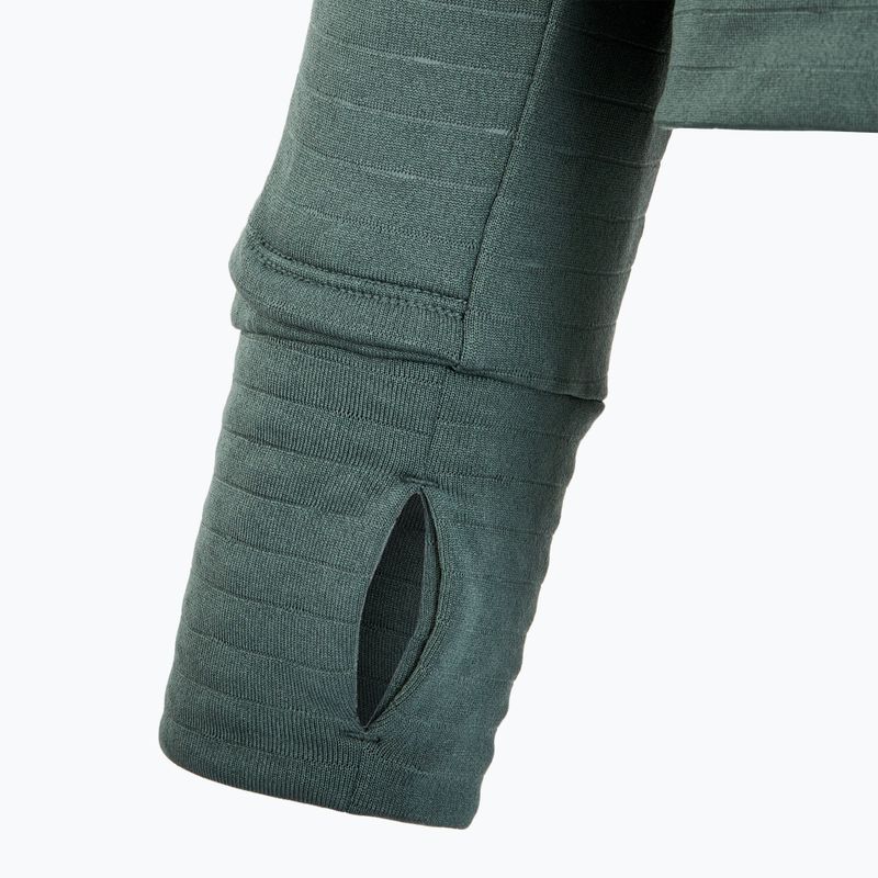 Bluză de alergare pentru femei Nike Therma-FIT Swift Element vintage green/reflective silver 5