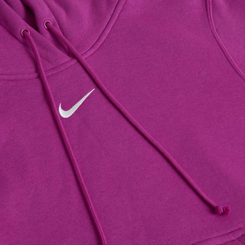 Bluză pentru femei Nike Sportswear Phoenix Fleece hot fuchsia / sail 3