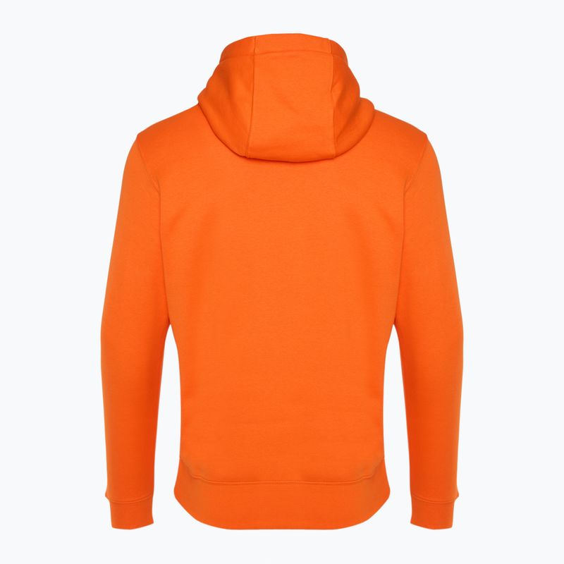 Bluză pentru bărbați  Nike Sportswear Club Fleece Hoodie safety orange/ safety orange/ white 2