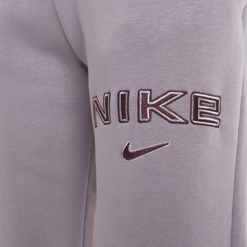 Pantaloni pentru femei Nike Phoenix Fleece light violet ore 3