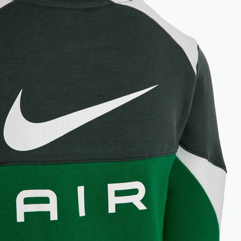 Bluză pentru copii Nike Air Crew malachite/vintage green/sail/sail 4