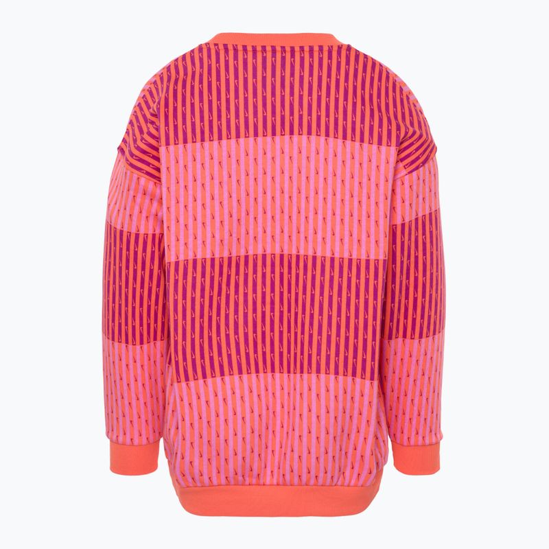 Bluză pentru copii Nike Sportswear Club Fleece light wild mango/light wild mango/hot fuchsia 2
