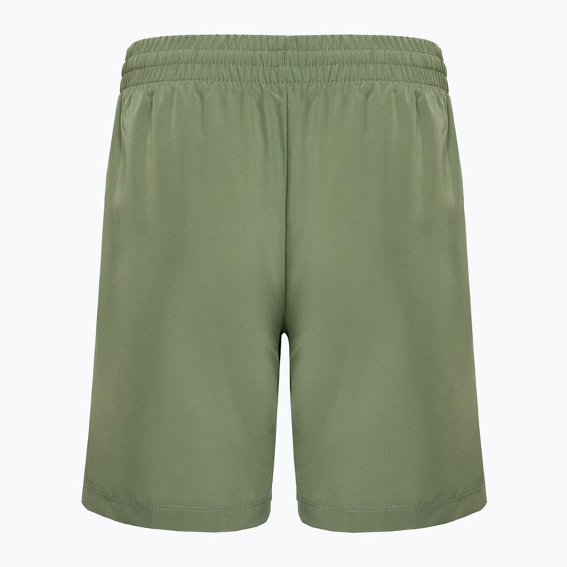 Pantaloni scurți de antrenament pentru copii Nike Dri-Fit Multi oil green/white 2