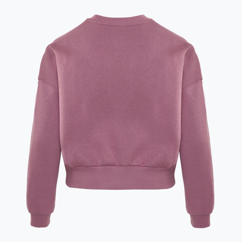 Bluză pentru copii Nike Sportswear Club Fleece plum dust/light wild mango 2