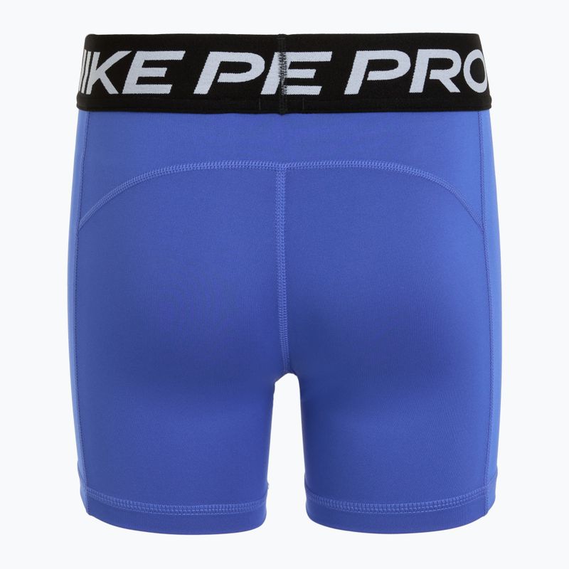 Pantaloni scurți pentru copii Nike Pro comet blue/white 7