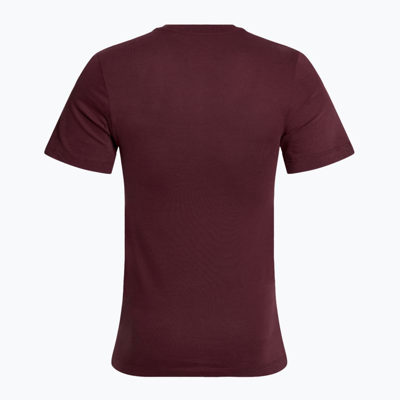 Tricou de alergare pentru bărbați Nike Dri-Fit UV burgundy crush 2