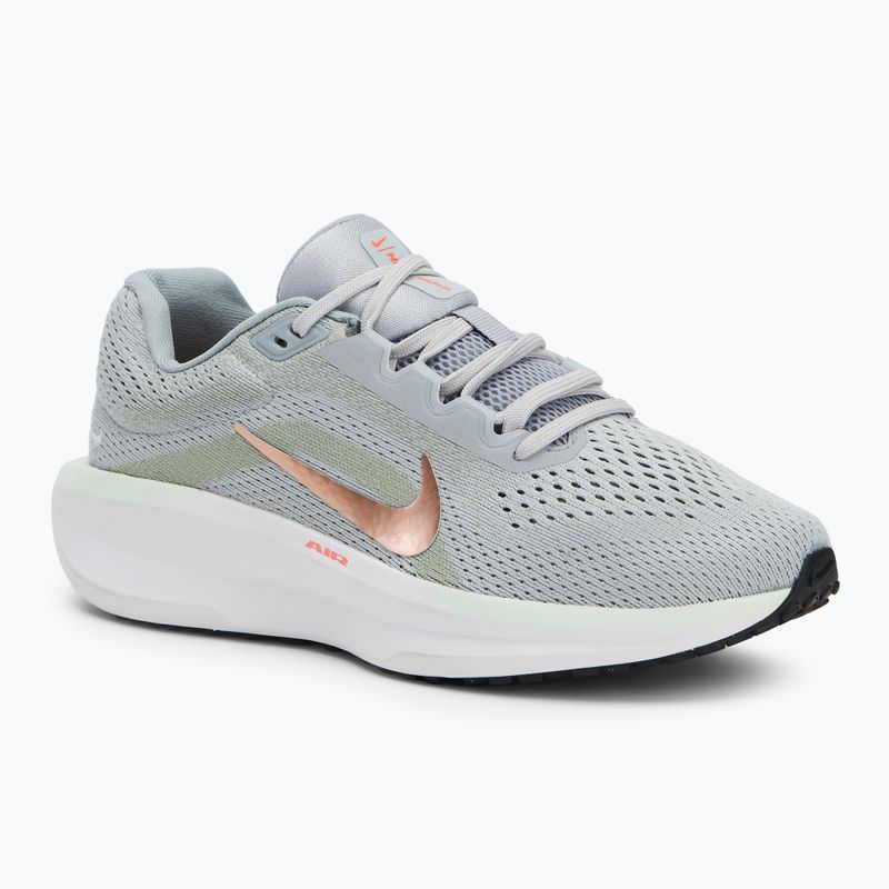 Încălțăminte de alergare pentru femei Nike Winflo 11 wolf grey/olive aura/lightpumice/metallicredbronze