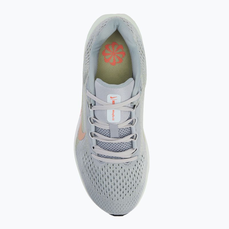 Încălțăminte de alergare pentru femei Nike Winflo 11 wolf grey/olive aura/lightpumice/metallicredbronze 5