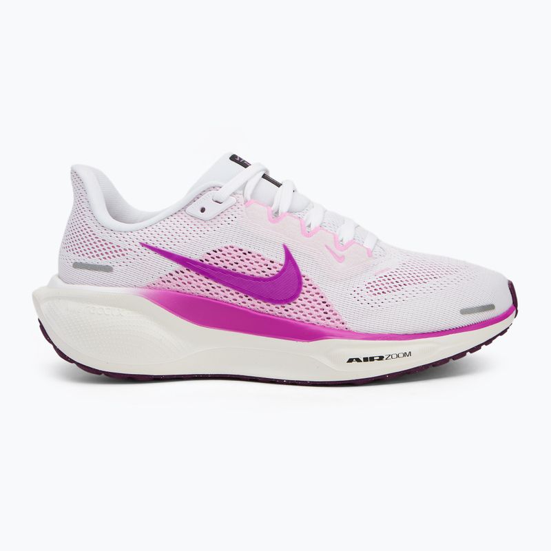 Încălțăminte de alergare pentru femei Nike Pegasus 41 white/ black/ beyond pink/ hyper violet 2