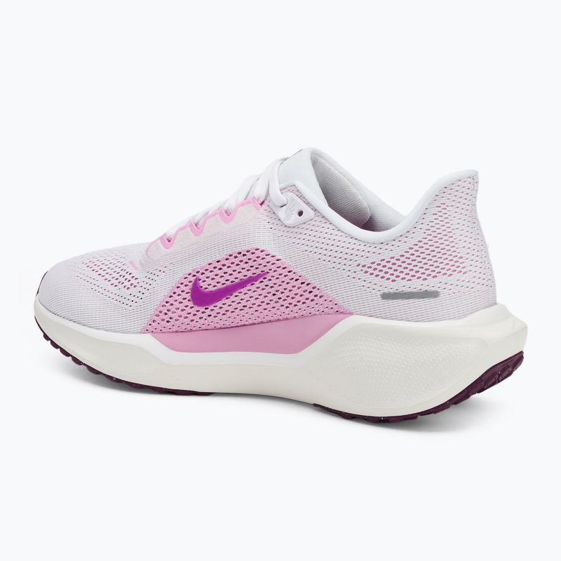 Încălțăminte de alergare pentru femei Nike Pegasus 41 white/ black/ beyond pink/ hyper violet 3