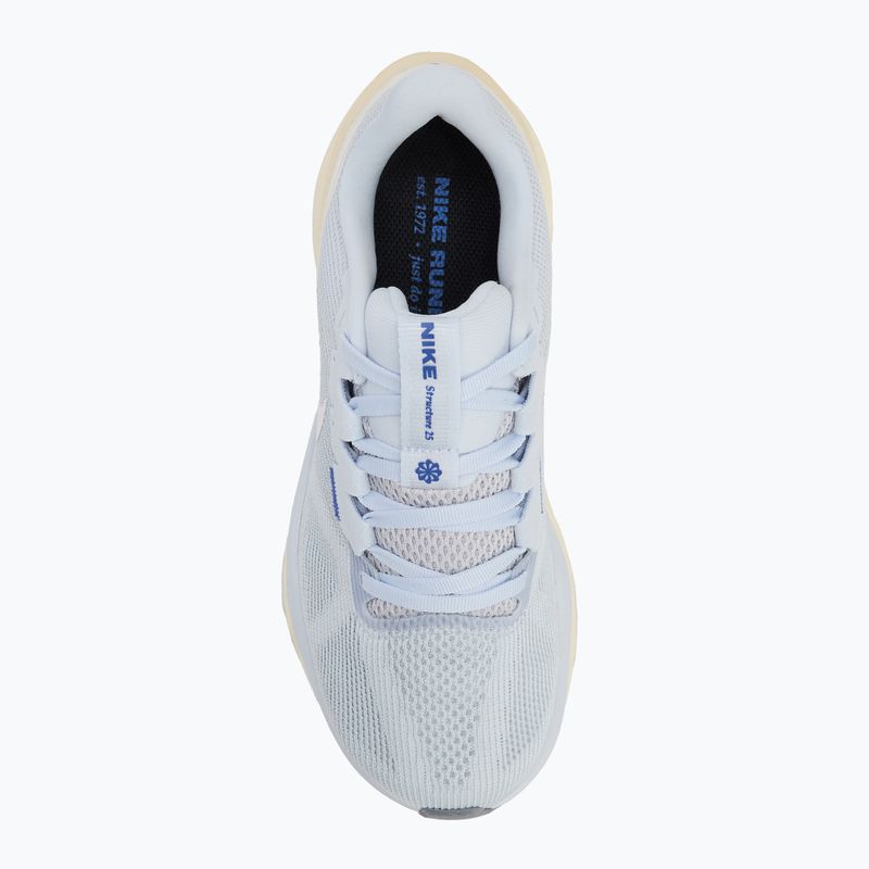 Încălțăminte de alergare pentru femei Nike Structure 25 football grey/blue tint/pale ivory/white 5